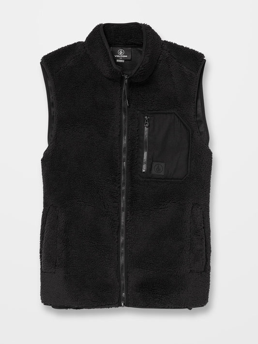 Muzzer Fuzzar Ärmellose Jacke - SCHWARZ