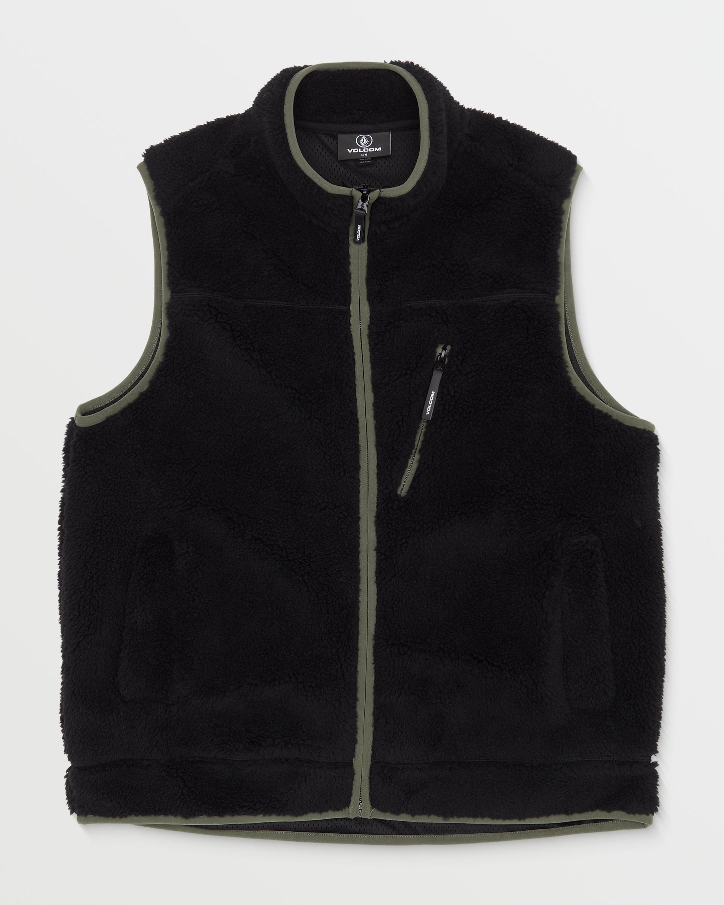 Highvi Fleece Sleeveless Jacket - Black