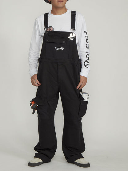 Salopette Volcompartment - BLACK