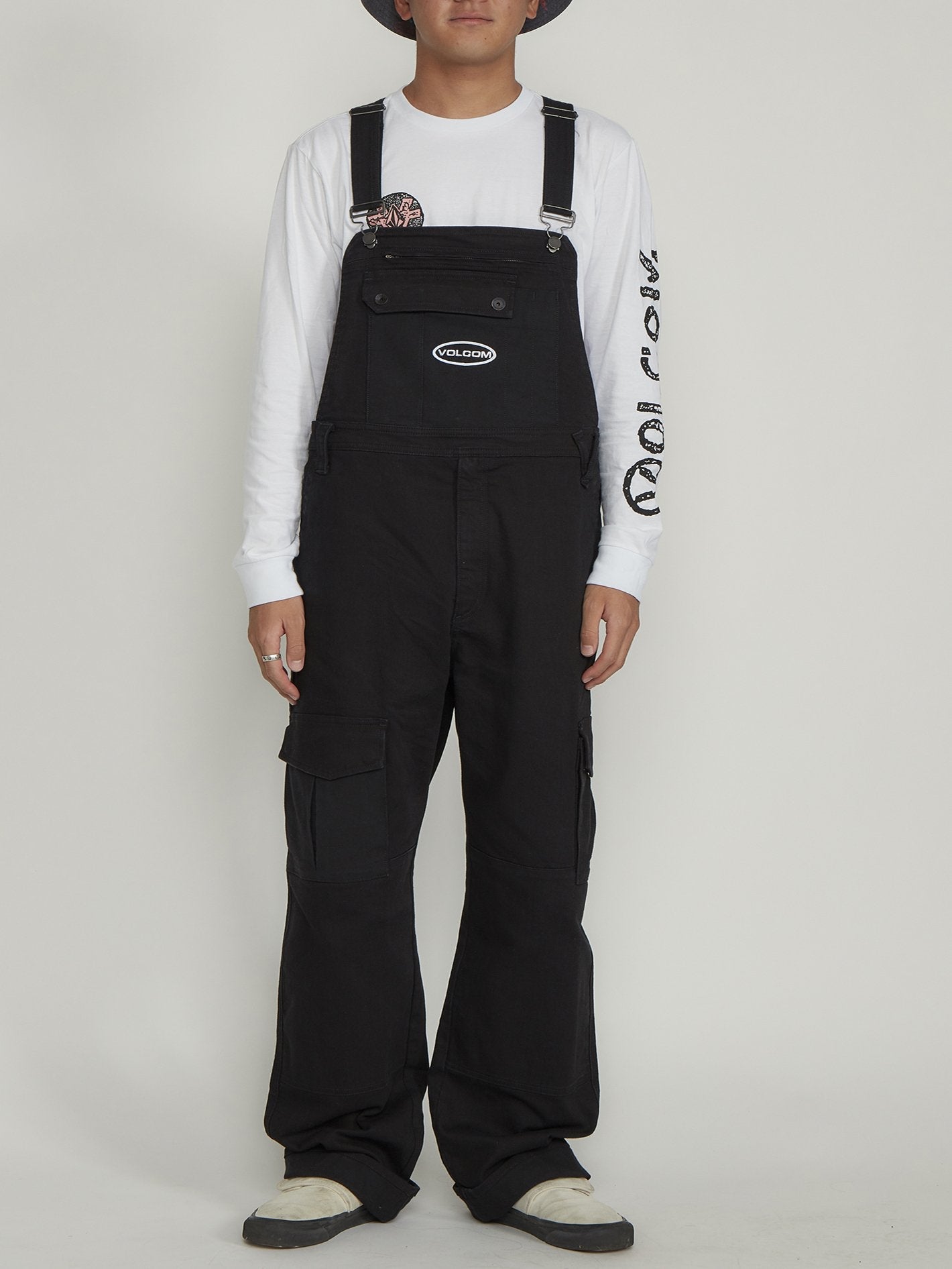 Salopette Volcompartment - BLACK