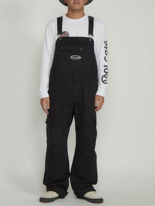 Salopette Volcompartment - BLACK