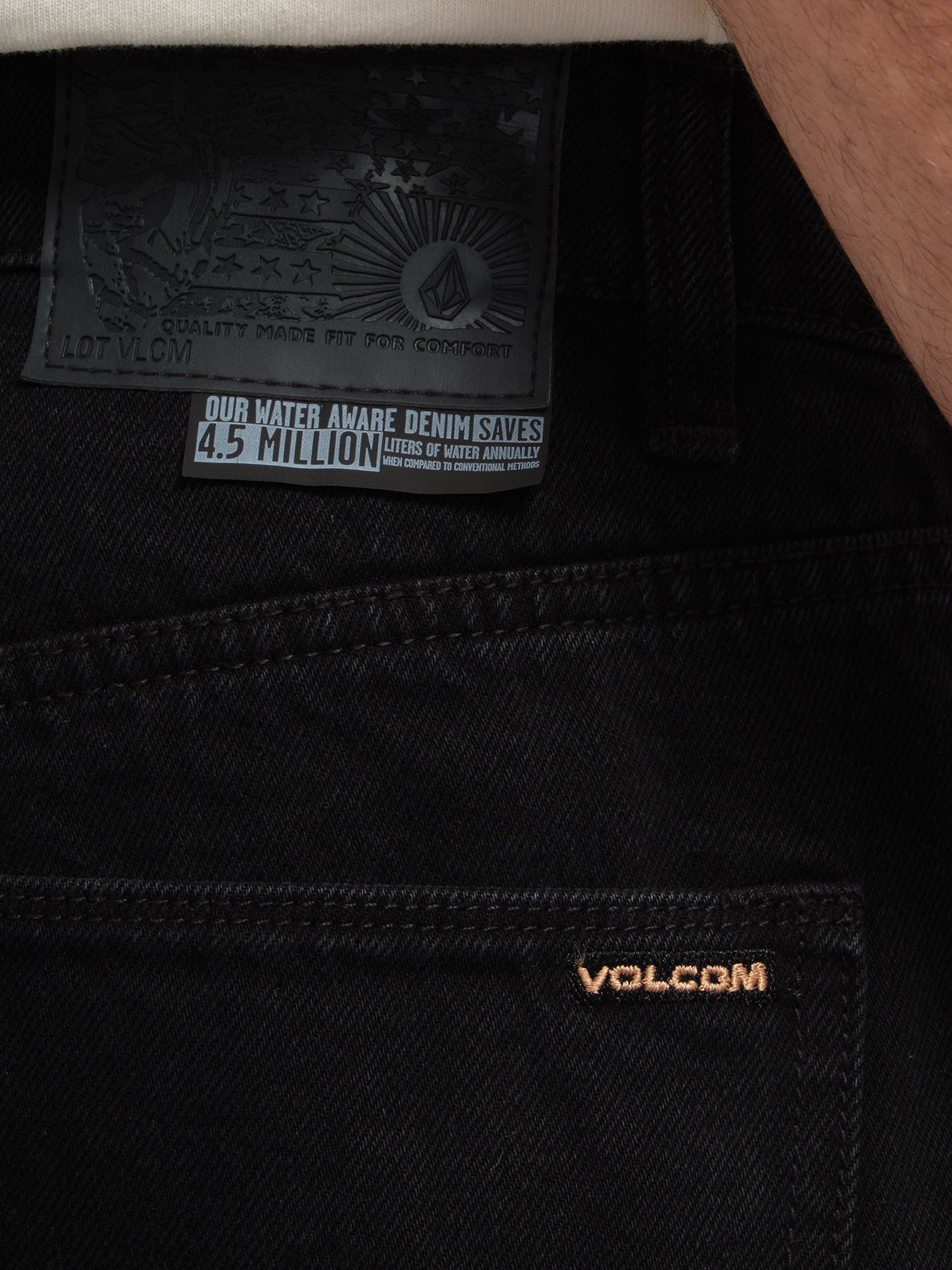 Jeans Billow Tapered - SCHWARZ