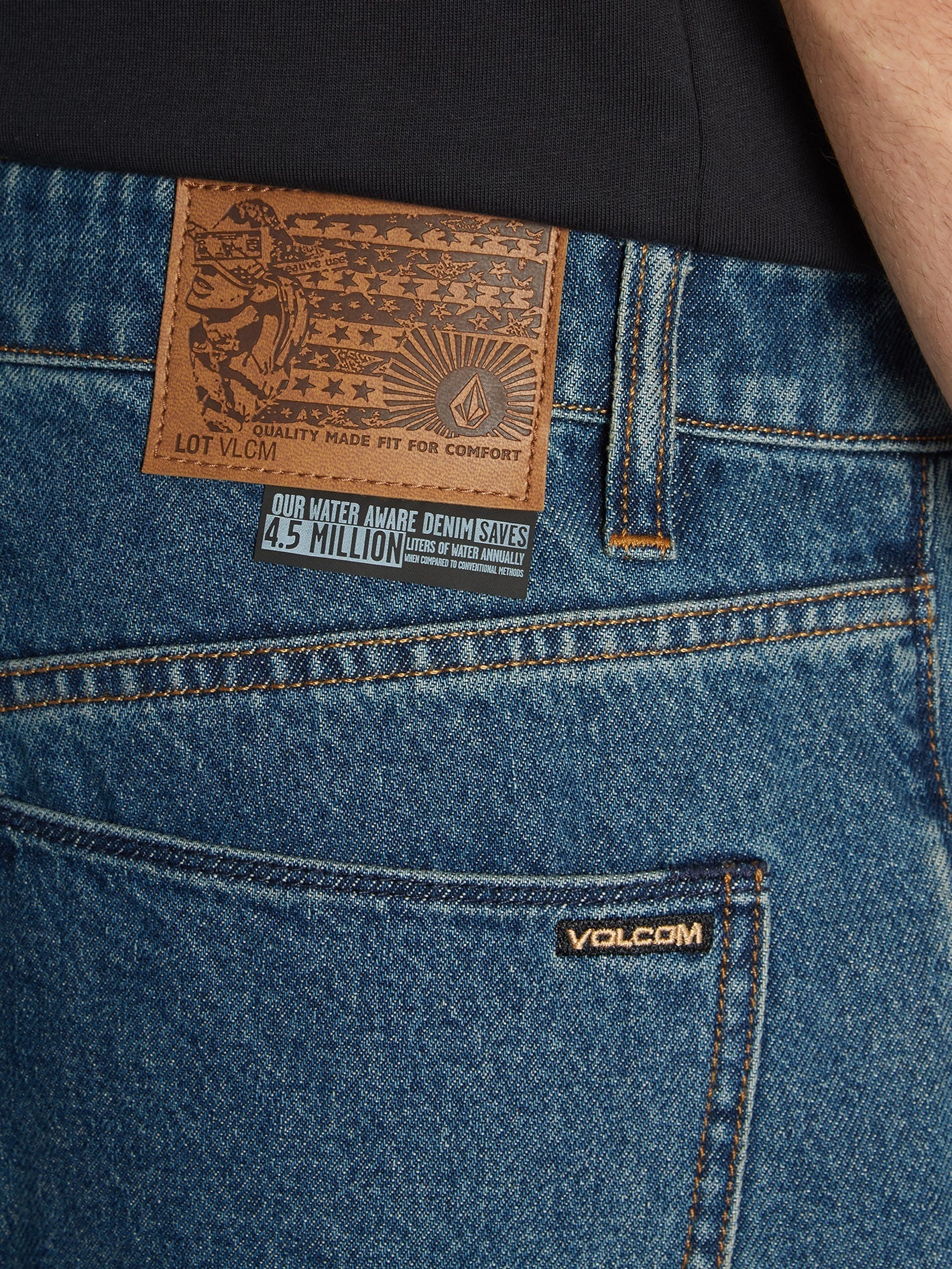 Billow Tapered Jeans – INDIGO RIDGE WASH
