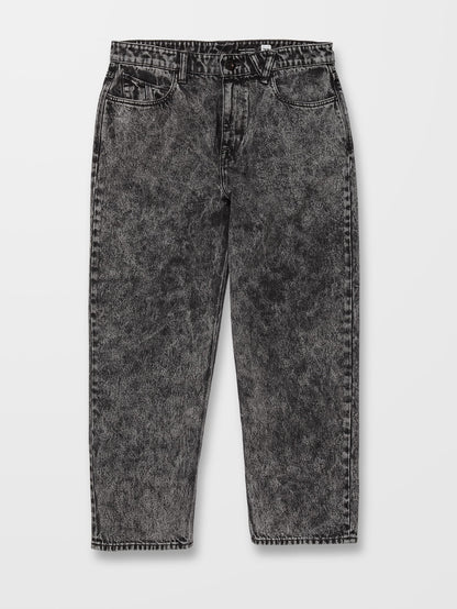 Billow Tapered Jeans - ACID BLACK CLAIR