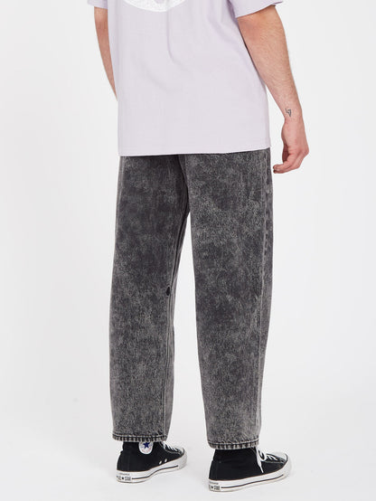Billow Tapered Jeans - ACID BLACK CLAIR