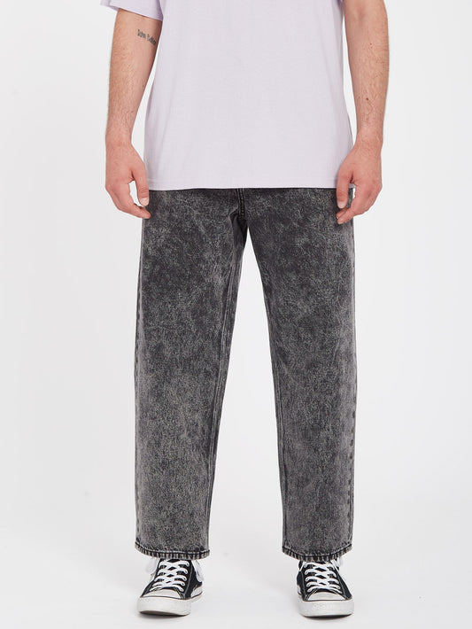 Billow Tapered Jeans - ACID BLACK CLAIR