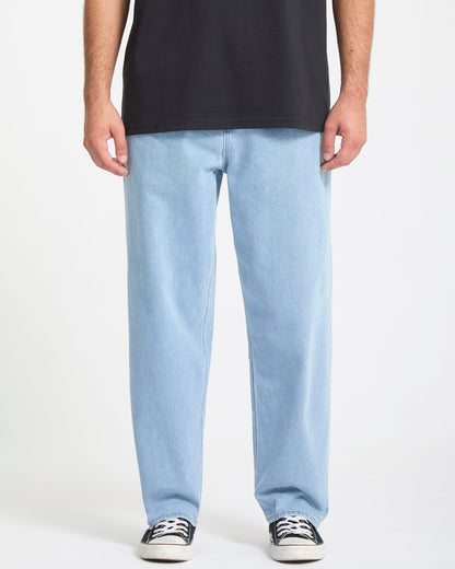 Freazy Loose Elastic Waist Pants - Blueprint