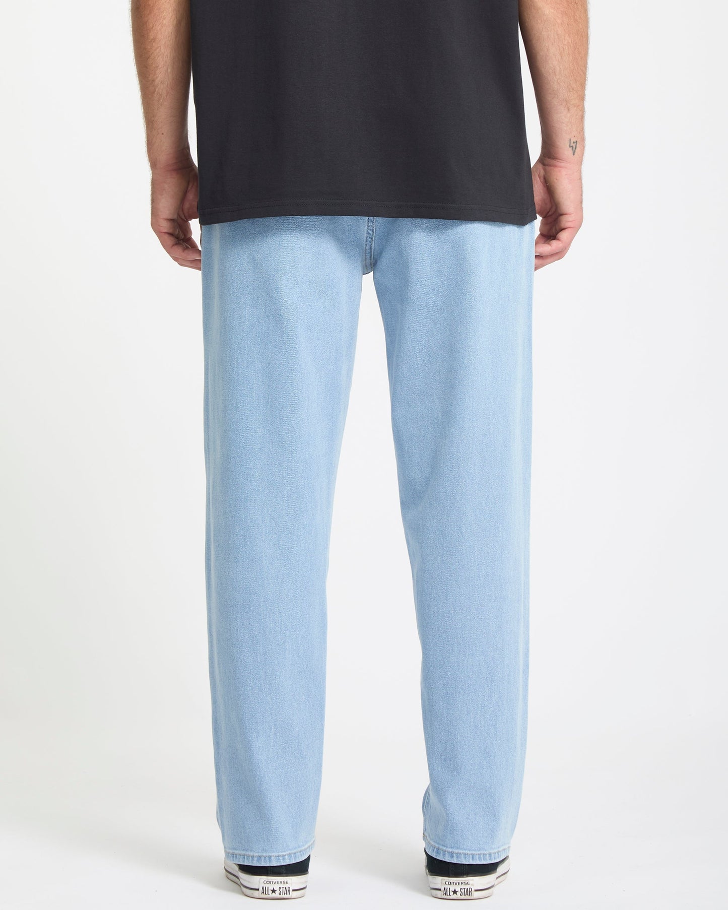 Freazy Loose Elastic Waist Pants - Blueprint