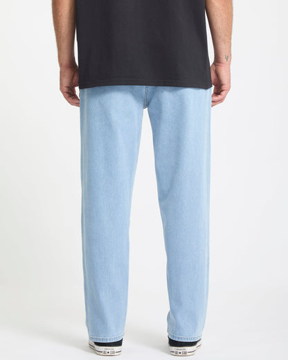 Freazy Loose Elastic Waist Pants - Blueprint