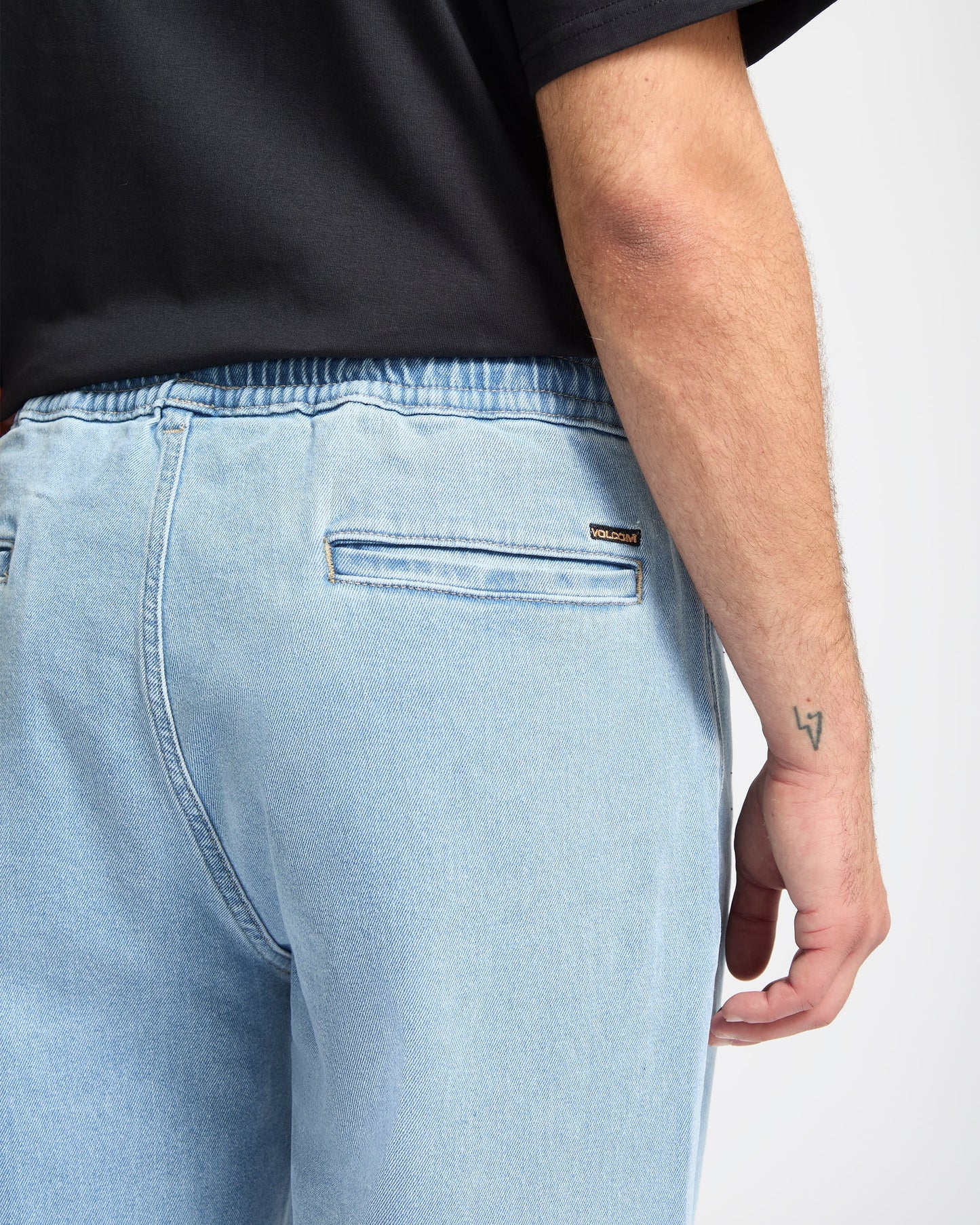 Freazy Loose Elastic Waist Pants - Blueprint