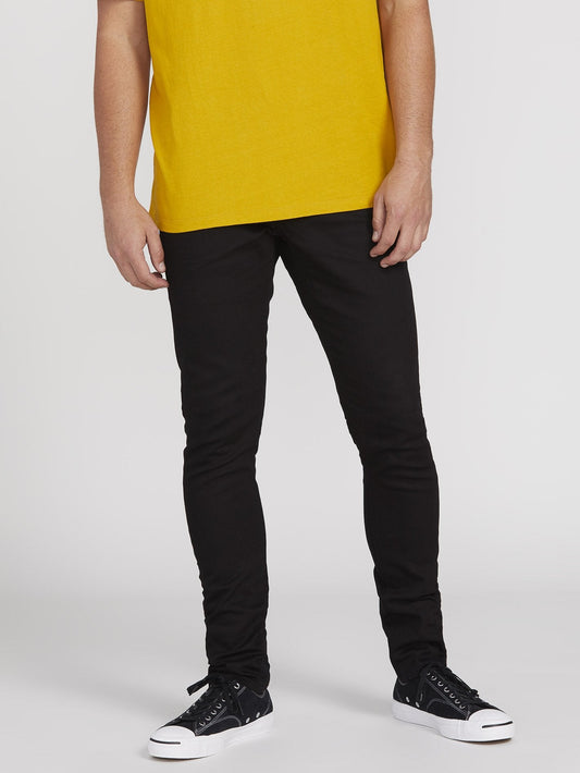 Vorta Tapered Jeans - SCHWARZ AUF SCHWARZ