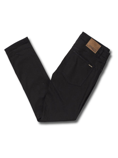 Vorta Tapered Jeans - BLACK ON BLACK