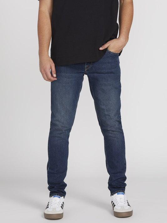 Vorta Tapered Jeans – MITTELBLAUES WASCHMITTEL