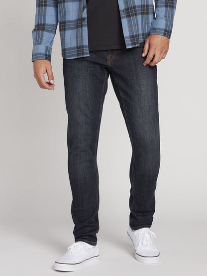 Vorta Tapered Jeans - Vintage Blau