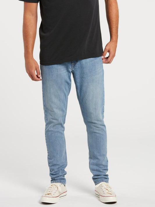 Vorta Tapered Jeans - VMI-VINTAGE MARBOLED INDIGO