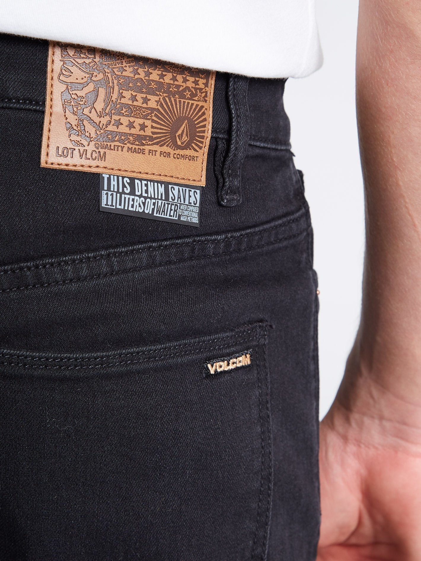 Jean Solver Tapered - Black Out