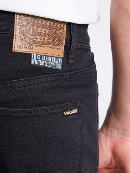 Jean Solver Tapered - Black Out