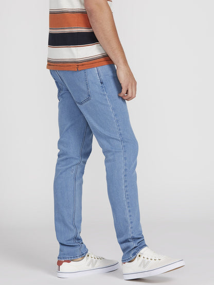 Solver Tapered Jeans - FLAT VINTAGE INDIGO