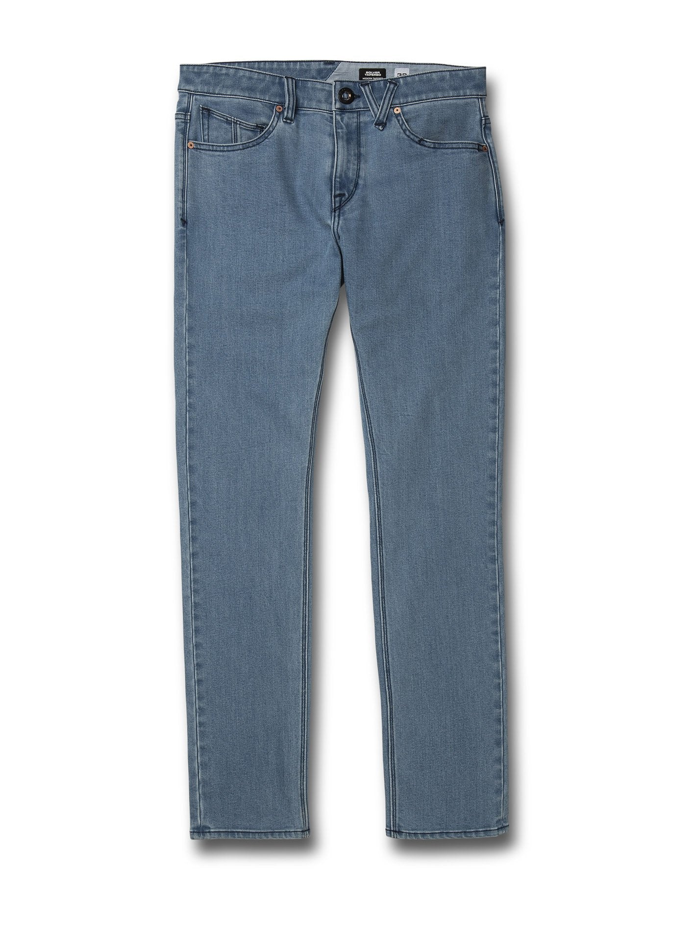 Solver Tapered Jeans - FLAT VINTAGE INDIGO