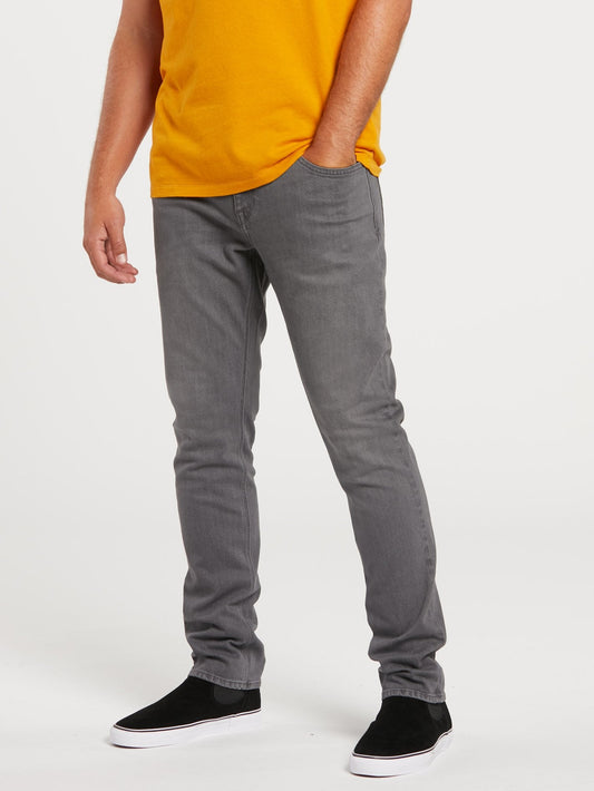 Solver Tapered Jeans - GRAU VINTAGE