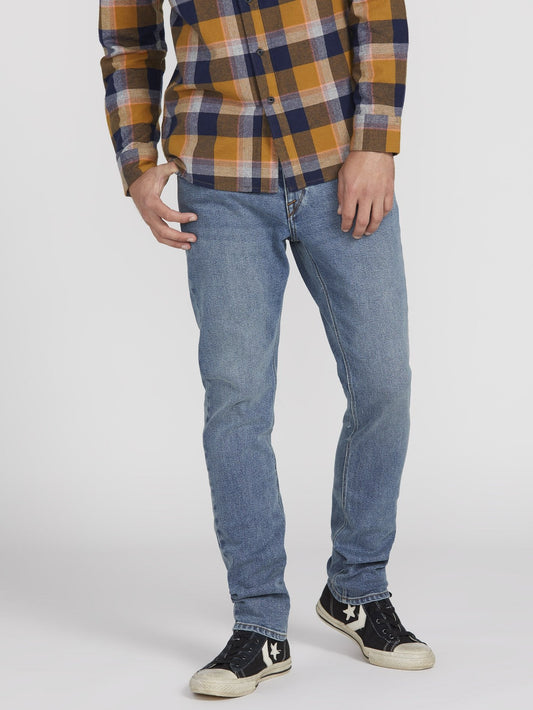 Solver Tapered Jeans - SCHIEFERBLAU