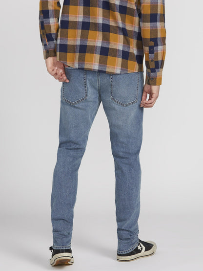 Solver Tapered Jeans - SLATE BLUE