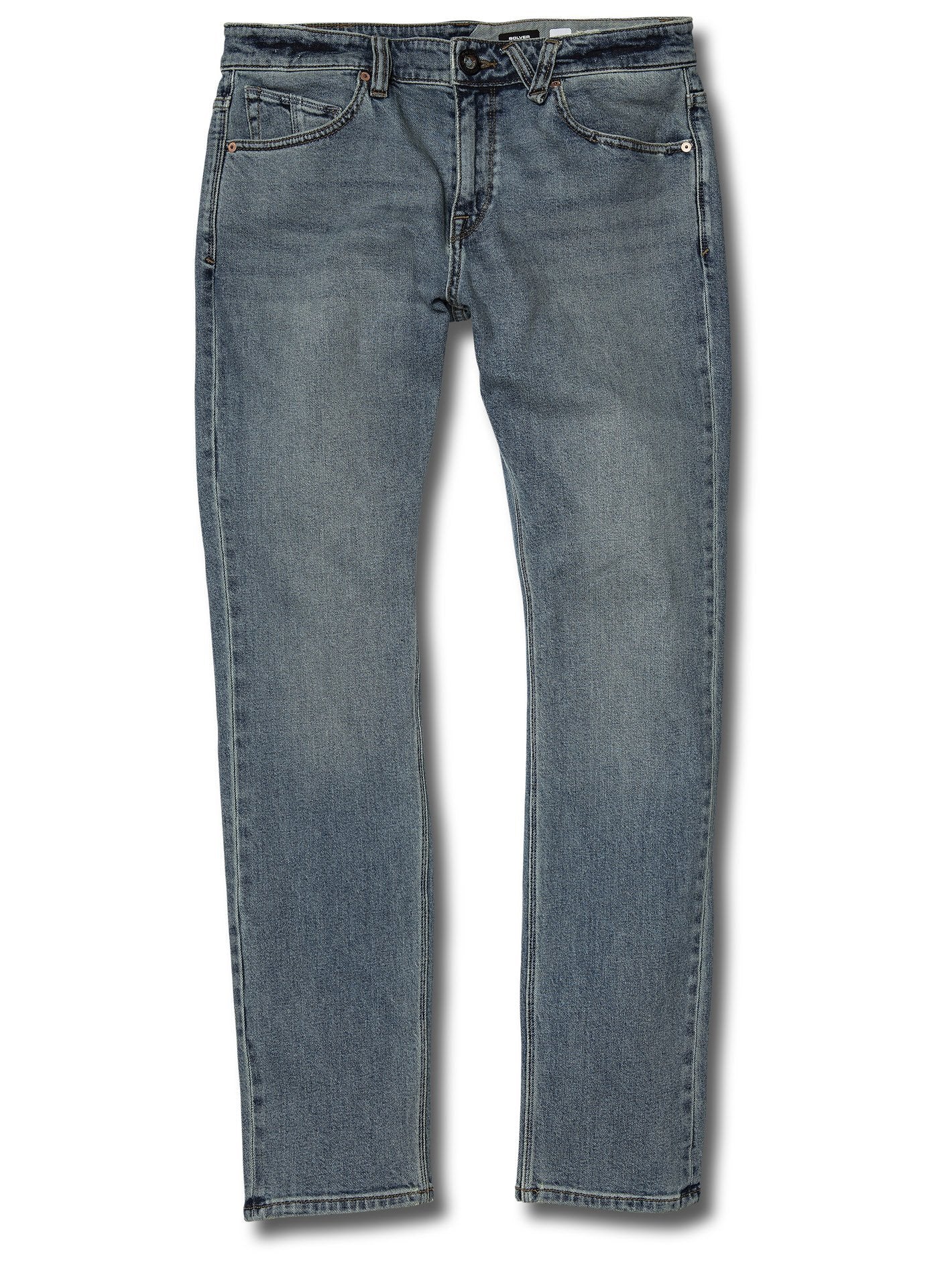 Solver Tapered Jeans - SLATE BLUE