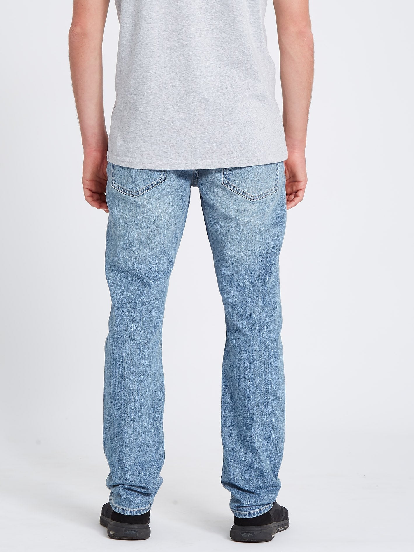 Solver Tapered Jeans - Vmi-Vintage Marbled Indigo