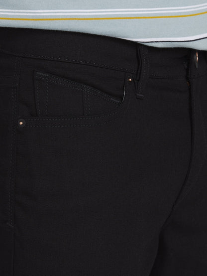 2X4 Tapered Denim - SCHWARZ AUF SCHWARZ