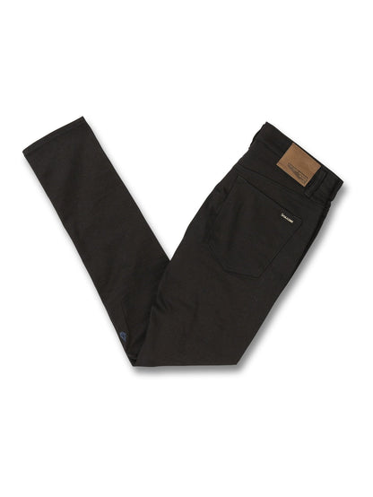 2X4 Tapered Denim - SCHWARZ AUF SCHWARZ