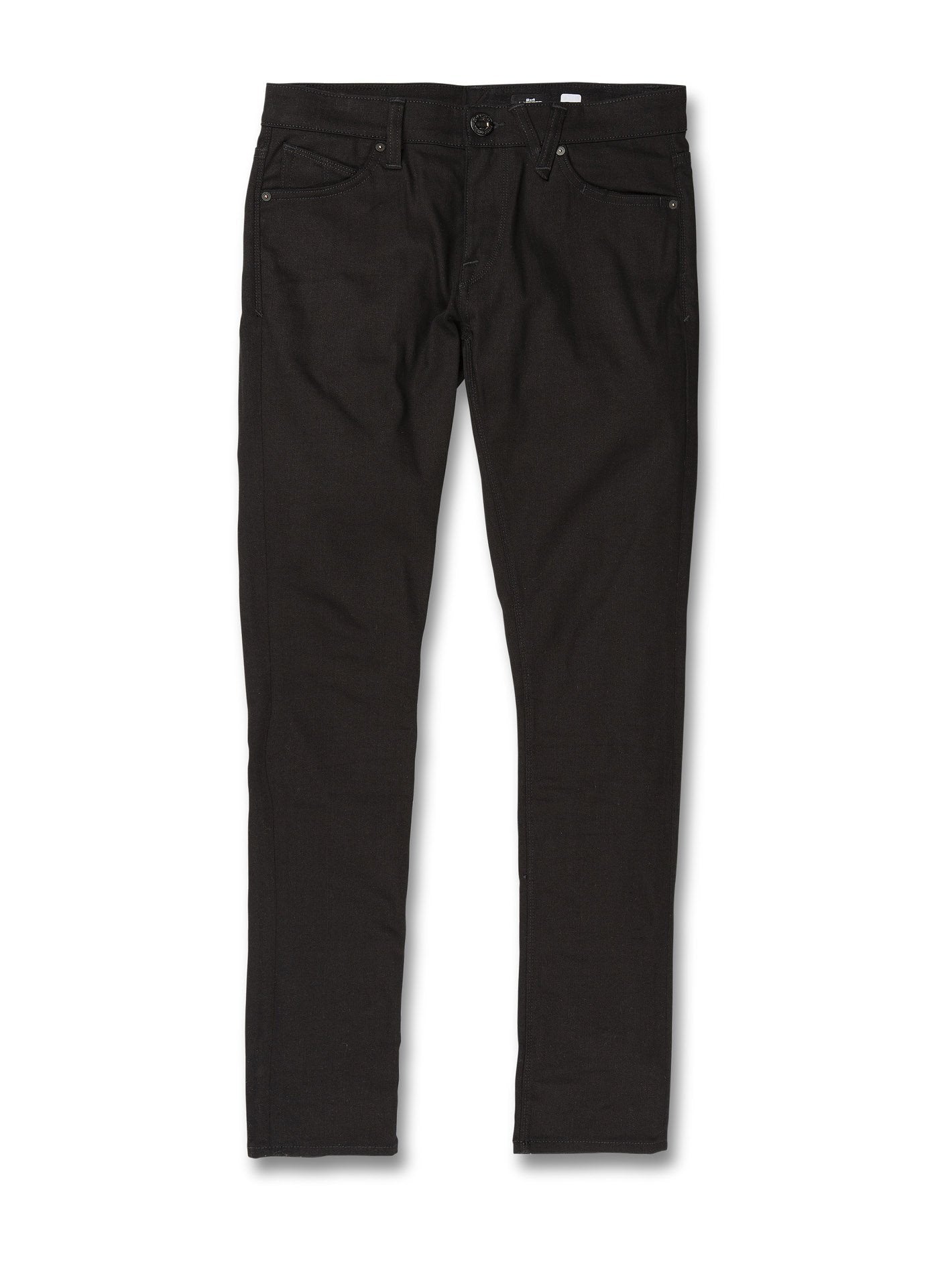 2X4 Tapered Denim - SCHWARZ AUF SCHWARZ