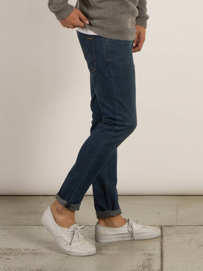 2X4 Tapered Jeans - Dust Bowl Indigo