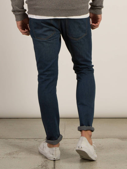2X4 Tapered Jeans - Dust Bowl Indigo