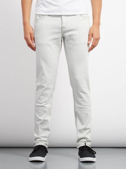 2X4 Tapered Jeans - Dirty White