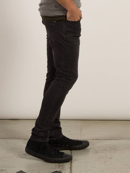 Jean 2X4 Tapered - Sulfur Black