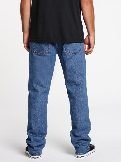 Jean Modown - MID MARBOLED INDIGO