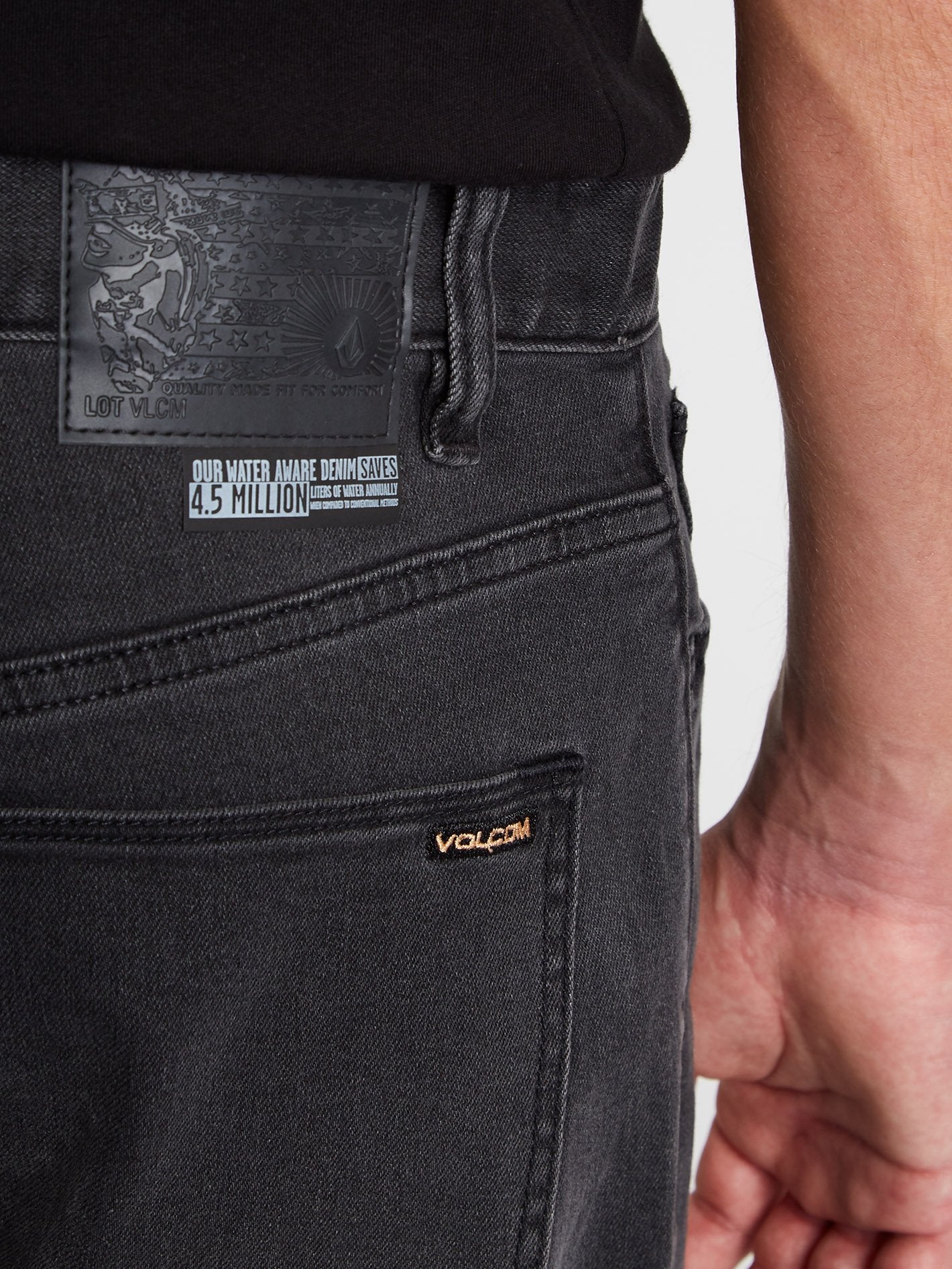 Jeans Modown - WORN BLACK