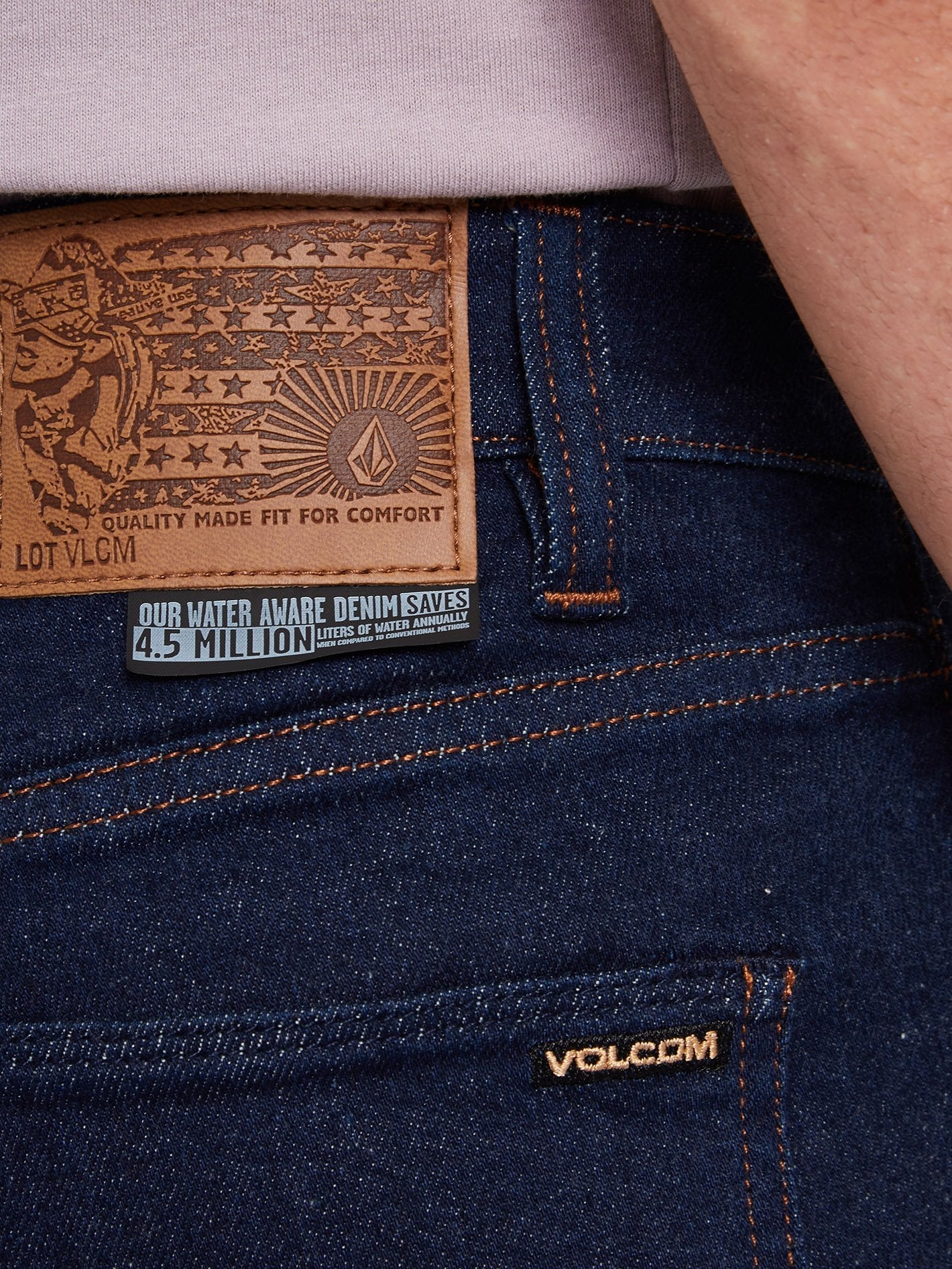 2 X Vorta Tapered Jeans – DISTILLED RINSE