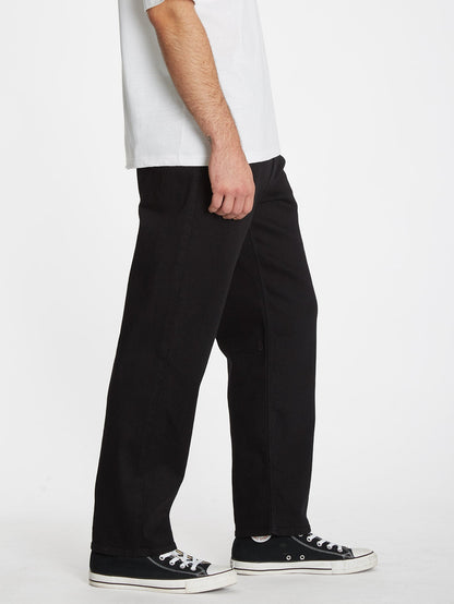 Modown Tapered Jeans - SCHWARZ AUF SCHWARZ