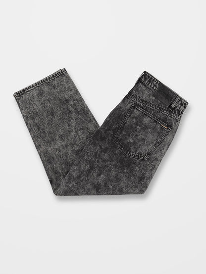 Billow Tapered Jeans - LIGHT ACID BLACK