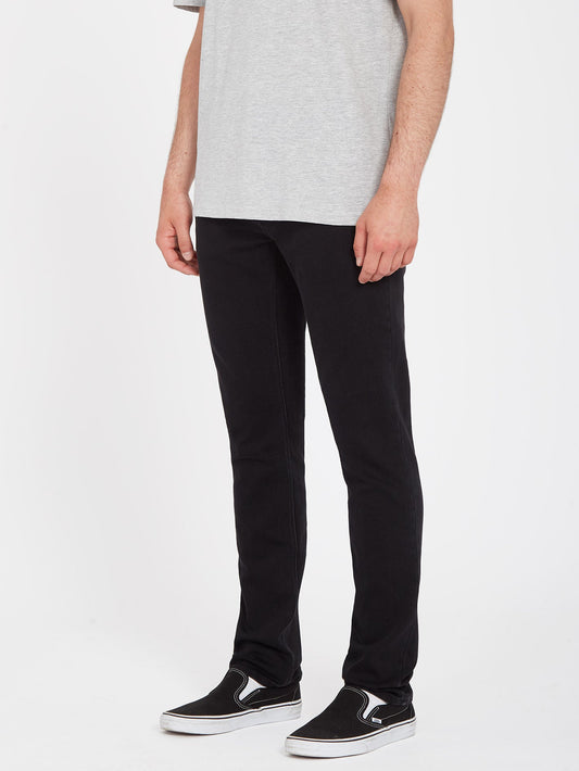 Solver Tapered Jeans – BLACK OUT