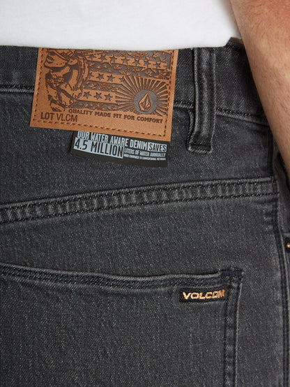 Jean Solver Tapered - STONEY BLACK