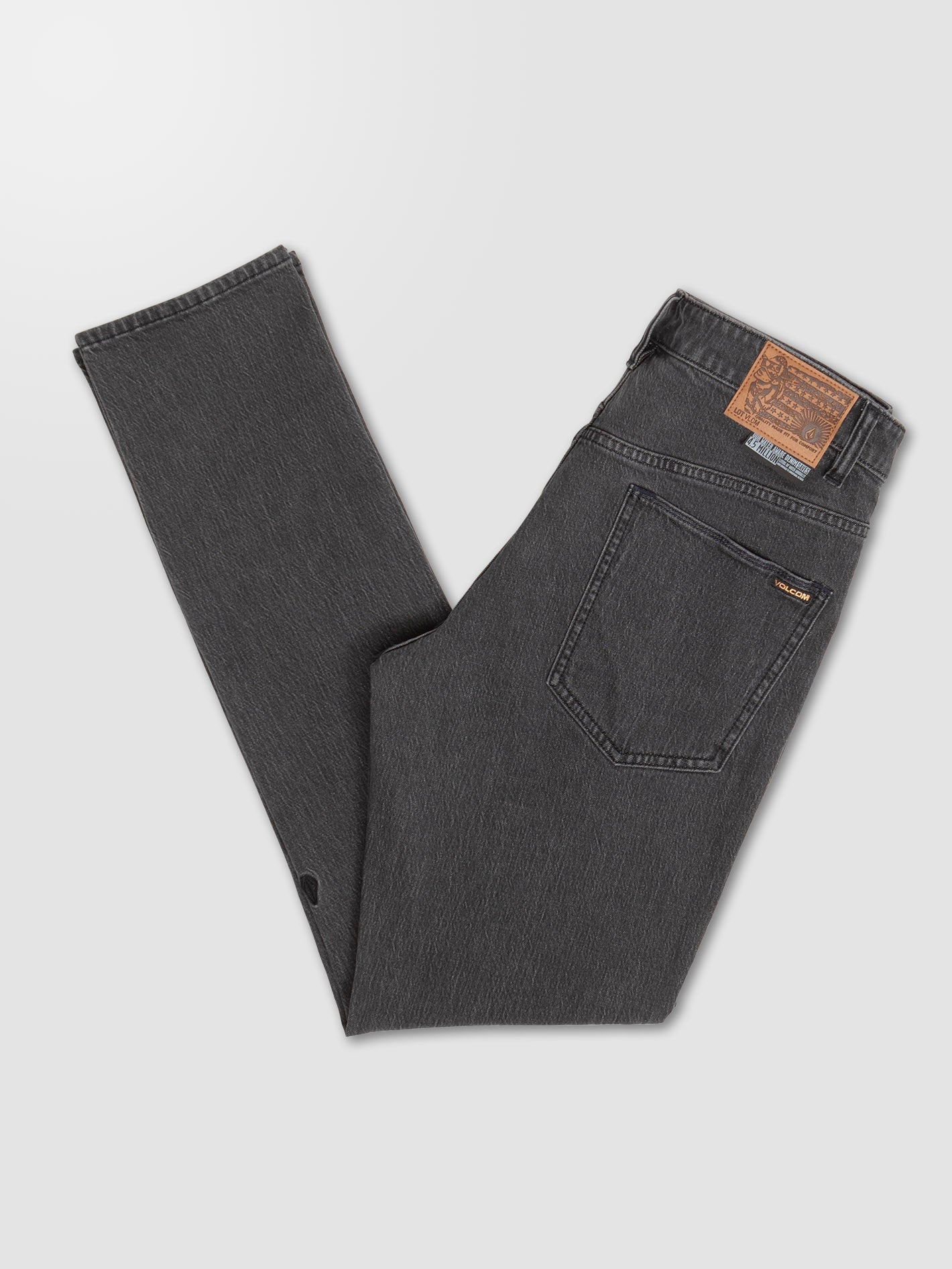 Jean Solver Tapered - STONEY BLACK