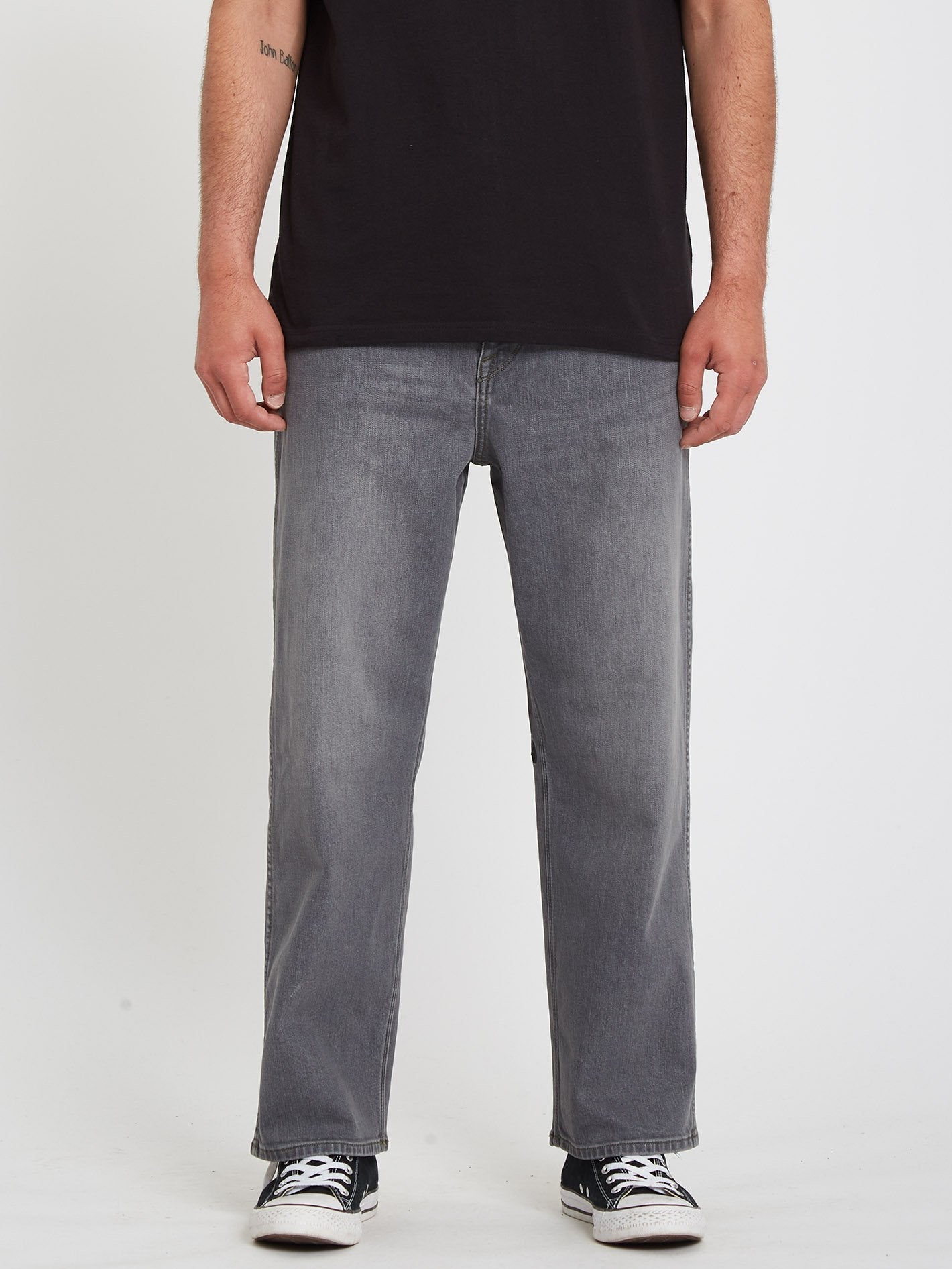 Lurking About Jeans - GRAU VINTAGE