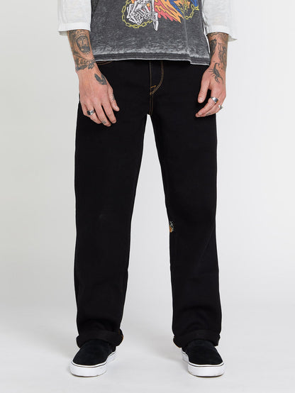 Jean Skate Vitals Collin P Modown  - BLACK RINSER