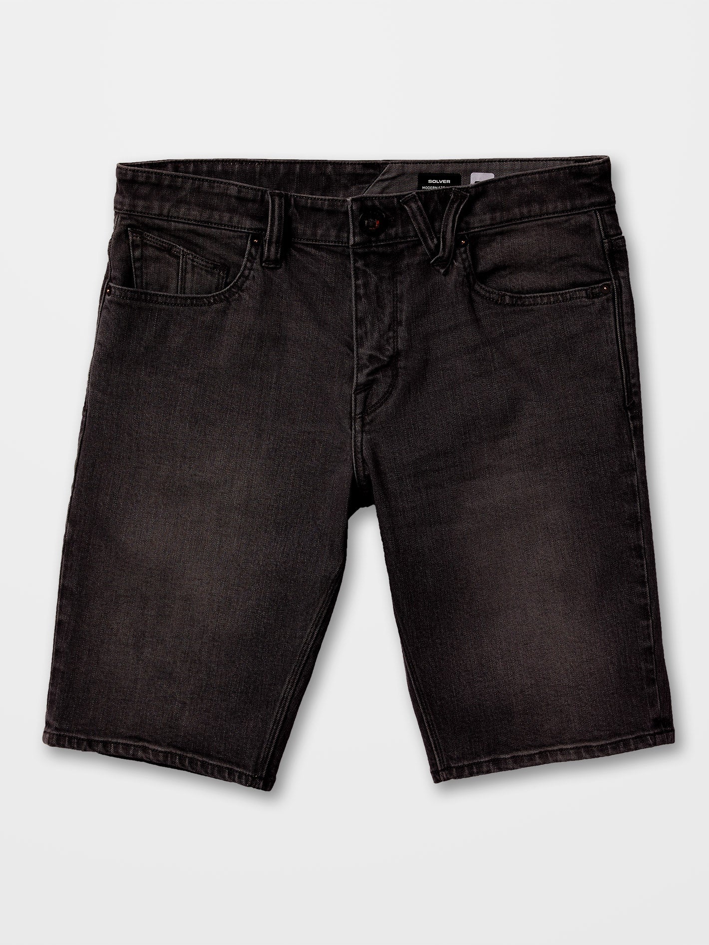 Short Denim Solver - BLACK OUT