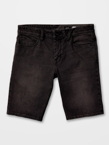 Short Denim Solver - BLACK OUT