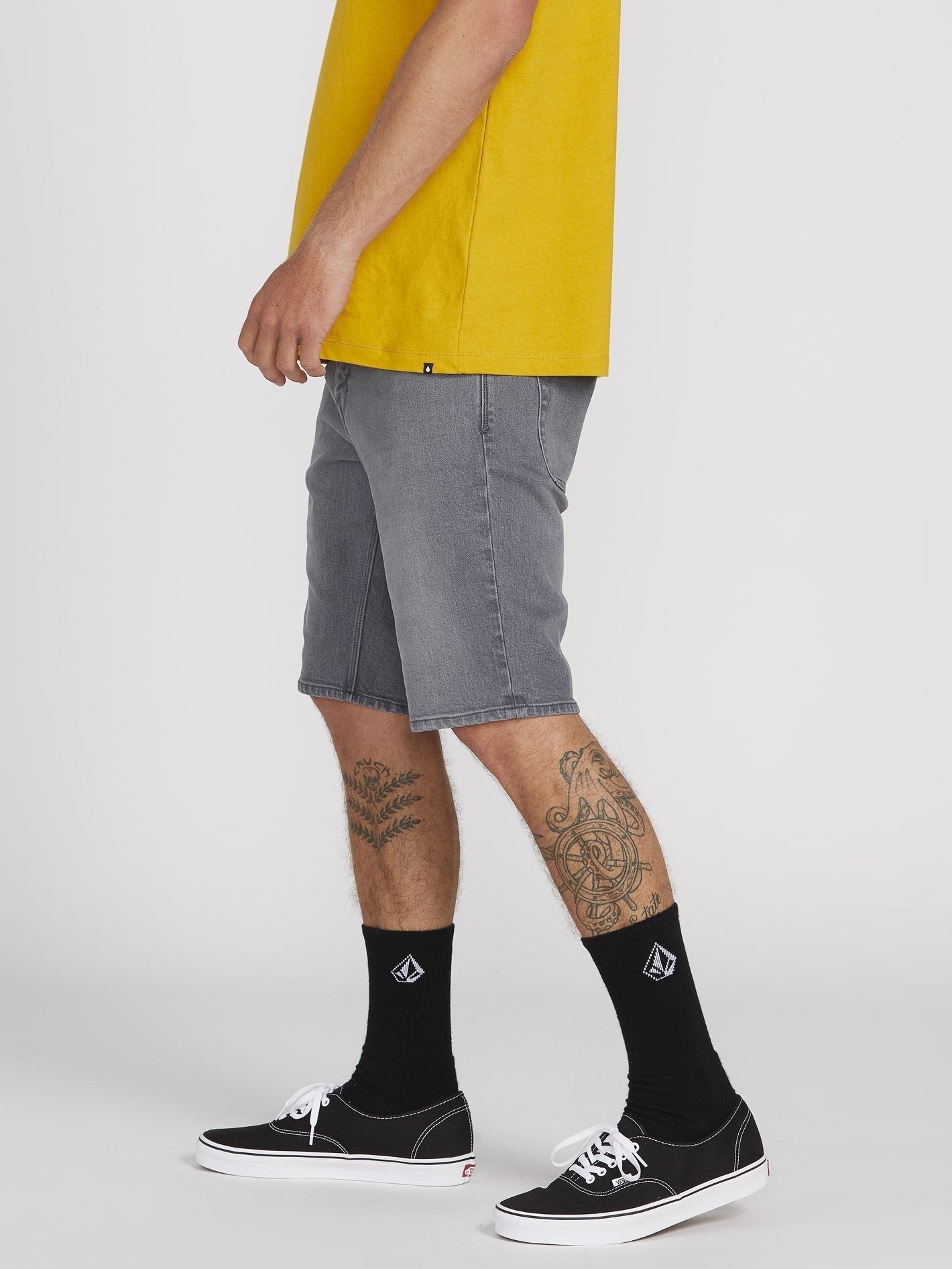 Solver Denim Shorts - GRAY VINTAGE