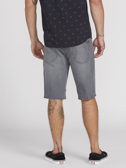 Kinkade Denim Shorts - GRAY VINTAGE