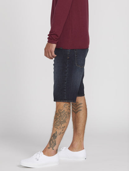 Kinkade Denim Shorts - VINTAGE BLAU